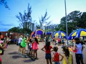 Lazer Itinerante leva esporte e diversão a moradores do Prado