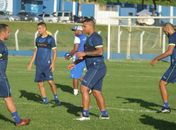 Treino do CSA no CT Gustavo Paiva