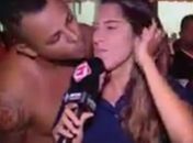 Vídeo: Repórter desabafa após torcedor tentar beijá-la antes de partida do Vasco