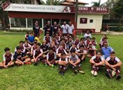 Patric, lateral-direito do Atlético Mineiro, visita o Torino FC Academy Brasil