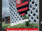 Sobreviventes do incêndio do Flamengo voltam a treinar no Ninho, local da tragédia