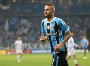 Vitória do Grêmio na Libertadores pode ter sido a última partida de Luan pelo time (Foto: Richard Ducker/Framephoto/Estadão Conteúdo)