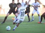 Soteldo foi um dos principais santistas no duelo diante do Ceará pela Copa do Brasil