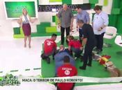 Apresentador da Band se revolta com resultado e deixa programa de maca