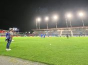 Com problema na marcação do campo, jogo do CSA é adiado no Estádio Rei Pelé
