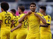 Hakimi comemorou o gol marcado no domingo com mensagem a estadunidense morto