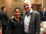 Sissi fala de reunião com CBF a presidente da Fifa: "Disse o que está acontecendo no Brasil"