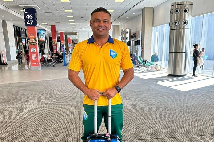 Presidente da FAEC acompanha delegação brasileira na Gymnasiade e embarca para o Bahrein, com atleta alagoana entre os convocados