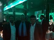 Andrés vai à festa do Palmeiras, é provocado e bate boca com torcedor