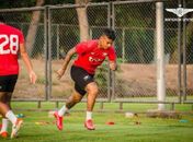 Vander em treino do Bangkok United 
