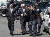 Nuzman foi encaminhado à sede da PF para prestar depoimento sobre as acusações (Foto: Ricardo Moraes/Reuters)