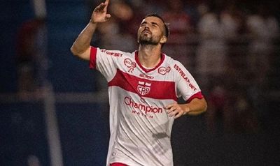 Rafael Longuine fez o 1º gol do CRB  na partida contra o Novorizontino