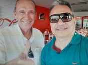 Jorge Moraes e o vice da ACEA, Ronaldo da Paz, atentos em defesa da categoria