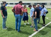 FAF e CBF visitam complexo da UFAL e analisam área que pode receber o Centro de Desenvolvimento do futebol