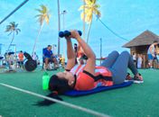 Academia Maceió: população aproveita verão para se exercitar