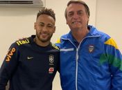 Neymar curte mensagem de Ciro Gomes contra Bolsonaro no Twitter