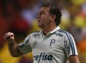 Cuca não aprovou o futebol apresentado pelo Palmeiras (Foto: Cesar Greco/Palmeiras)