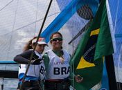 Campeãs olímpicas, Martine Grael e Kahena Kunze ficam com ouro na vela do Pan