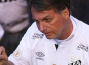 Bolsonaro diz que ficará neutro em caso de Palmeiras x Santos na final