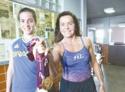Vittória e Hedla nutrem admiração mútua, tanto na vida familiar como profissional