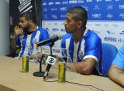 Volante Edinho e atacante Taiberson foram apresentados no CSA.
