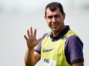 Fábio Carille é tão cauteloso quanto Tristão Garcia ao projetar o título brasileiro (foto: Fernando Dantas/Gazeta Press)