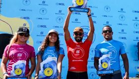 Daniella Rosas e Michael Rodrigues vencem o Circuito Banco do Brasil de Surfe na Praia do Francês
