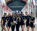 Seleção brasileira de conjunto, da ginástica ritmica nos Jogos Olímpicos de Paris 2024
