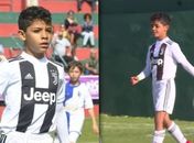 Filho de CR7 brilha ao marcar 19 gols em apenas cinco jogos pela Juventus
