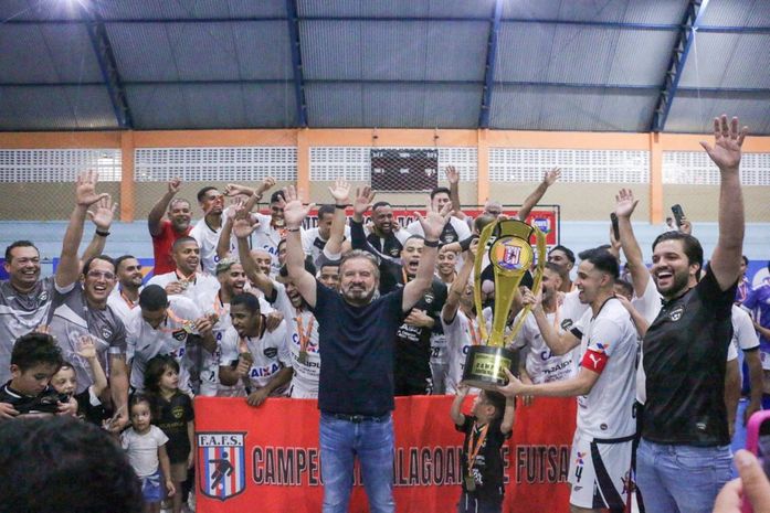 Esporte Clube Traipu goleia Fênix Clube e conquista tricampeonato do Alagoano de Futsal