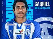CSA confirma contratação do meia Gabriel, ex-Coritiba