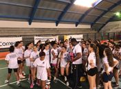 Estudantes e professores participam de acampamento com técnico da seleção brasileira de handebol