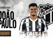 Ceará anuncia a contratação do atacante João Paulo, ex-Criciúma