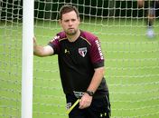 Permanência de Michael Beale no São Paulo durou apenas seis meses (Foto: Fernando Dantas/Gazeta Press)