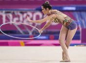 Natália Gaudio fatura bronze no individual geral da ginástica rítmica