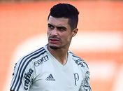 Egídio se retratou após polêmica com torcedor do Palmeiras no aeroporto (Foto: Djalma Vassão/Gazeta Press)