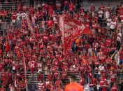 Torcida do CRB presente no Estádio Rei Pelé