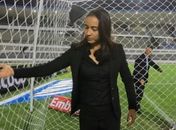 Confira os bastidores da estreia da árbitra Edina Alves em jogos da Série A