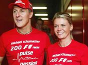 Esposa de Schumacher quebra silêncio e fala sobre recuperação do marido