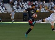 Valentim, técnico do Botafogo, reclama da arbitragem após Rildo levar só amarelo por entrada em João Paulo