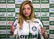 Allianz Parque é pichado em protestos contra Leila Pereira, Borja e organizada