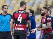 Árbitro relata palavrão e justifica expulsão de Gabigol, do Flamengo, na final do Carioca