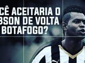 Cavando a volta? Jobson compartilha enquete sobre retorno ao Botafogo