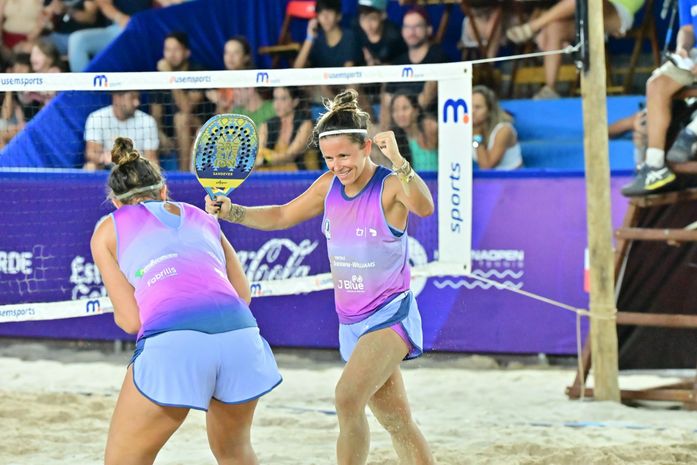 Rafa Miiller e Paty Diaz na edição do ano passado na Praia do Francês 