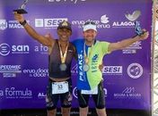 Repórter-fotográfico conquista medalha de prata no triathlon