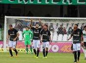 Roger, hoje no Corinthians, e Bruno Silva, agora no Cruzeiro, estava no elenco alvinegro (GERALDO BUBNIAK/AGB)