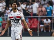 Tréllez comemora o gol feito no Fluminense que garantiu o empate no Morumbi (Rodrigo Gazzanel/RM Sports)