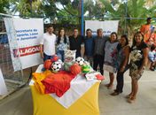 Selaj promove entrega de materiais esportivos na cidade de Roteiro