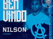 CSA anuncia contratação do atacante Nilson 
