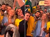 Homem que assediou russa na Copa com gritos de "b... rosa" processa TV Globo